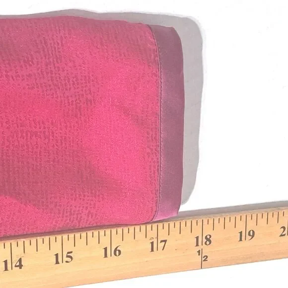 Adrianna Papell Top Cardigan Embroidered Red 100% Silk Size 8 Formal Evening EUC - Picture 9 of 9